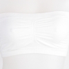 Prevent Exposed Simply Pure Color Fair Maiden Wrapped Chest Underwear Bra White